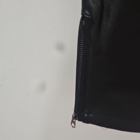 NWT KanCan Janet High Rise Faux Leather Ankle Skinny Pants sz 13/30 - Picture 4 of 12